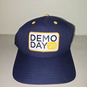 Antiqua PGA Blue and Yellow Demo Day Adjustable Golf Cap